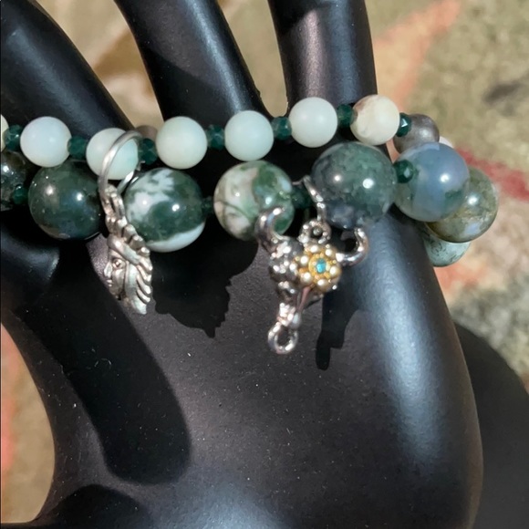 Grasshopper semi precious stone stack - Picture 2 of 2